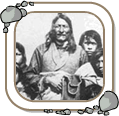 Chief Crowfoot and family. 1884.