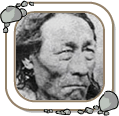 Big Bear, Cree Chief, while in prison after Riel Rebellion, 1885