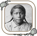 Horse Child, son of Cree chief Big Bear. 1885
