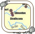 District of Alberta map.