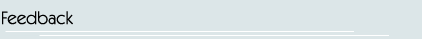 Feedback