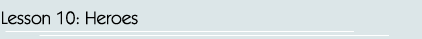 Lesson 10