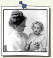 Neillie McClung with her child