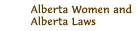 Alberta Women & Laws