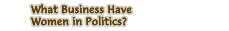 Women in Politics